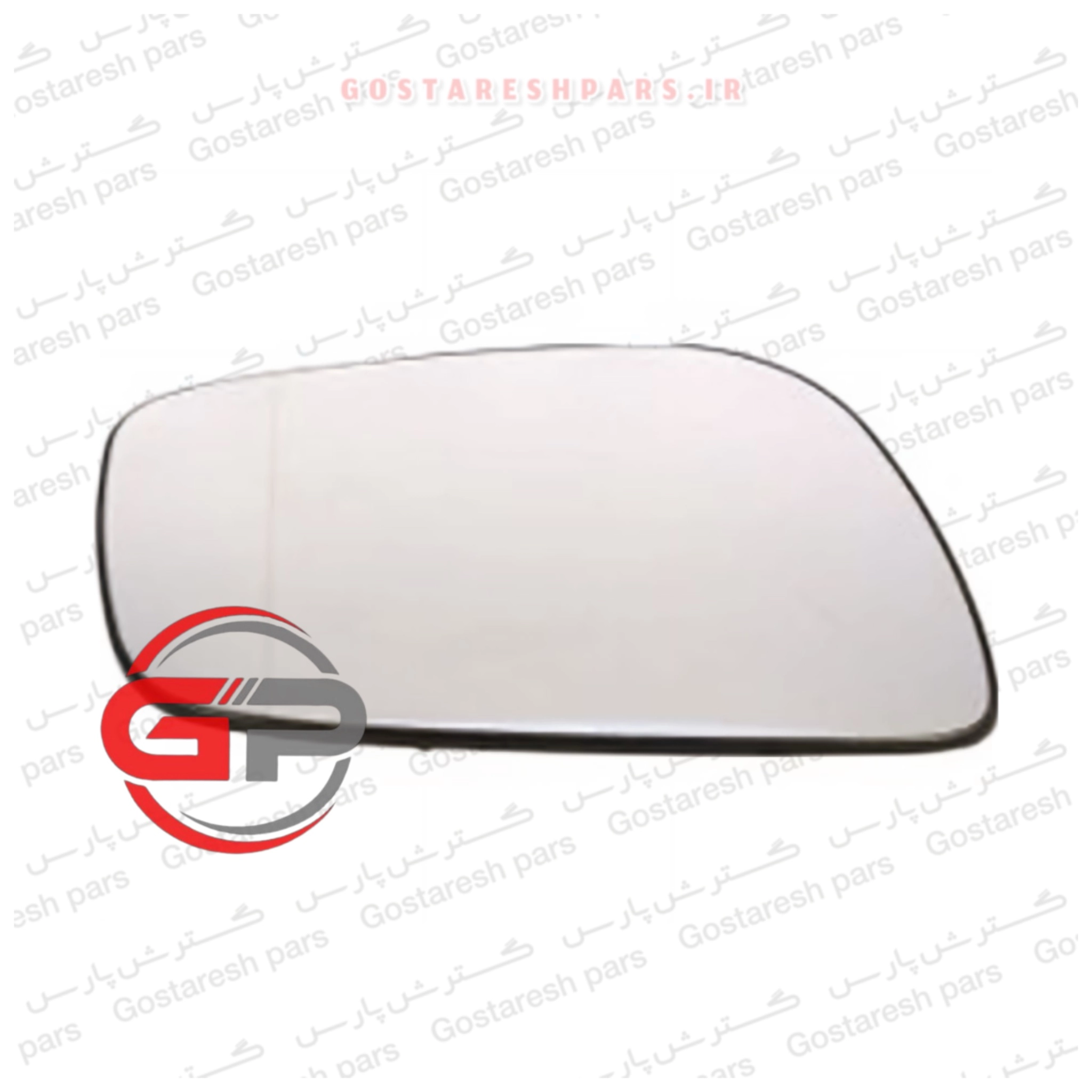 شیشه آینه بغل گرمکن دار چپ KMC T8